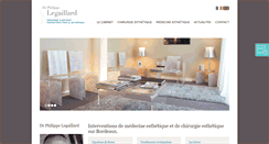 Desktop Screenshot of chirurgie-esthetique-bordeaux-legaillard.com